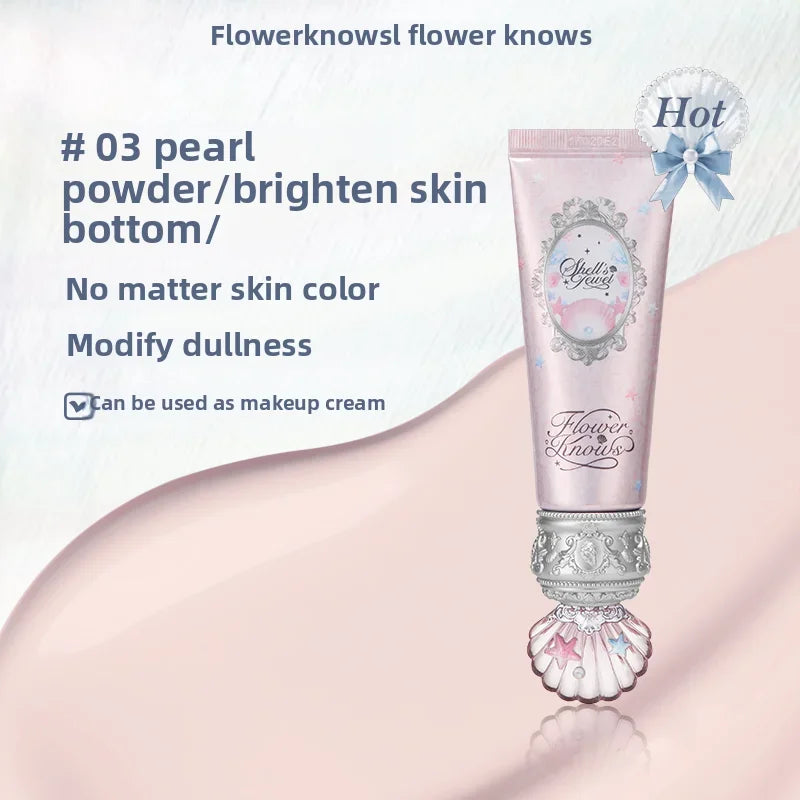 Flower Knows Primer Coloring Makeup Base Face Milk Brightening & Holding Concealer