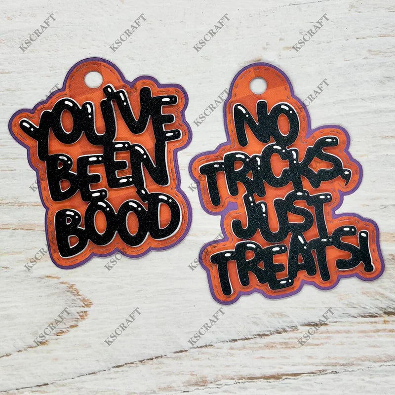 Halloween Cutting Dies and Stencils for Scrapbooking & Card Making