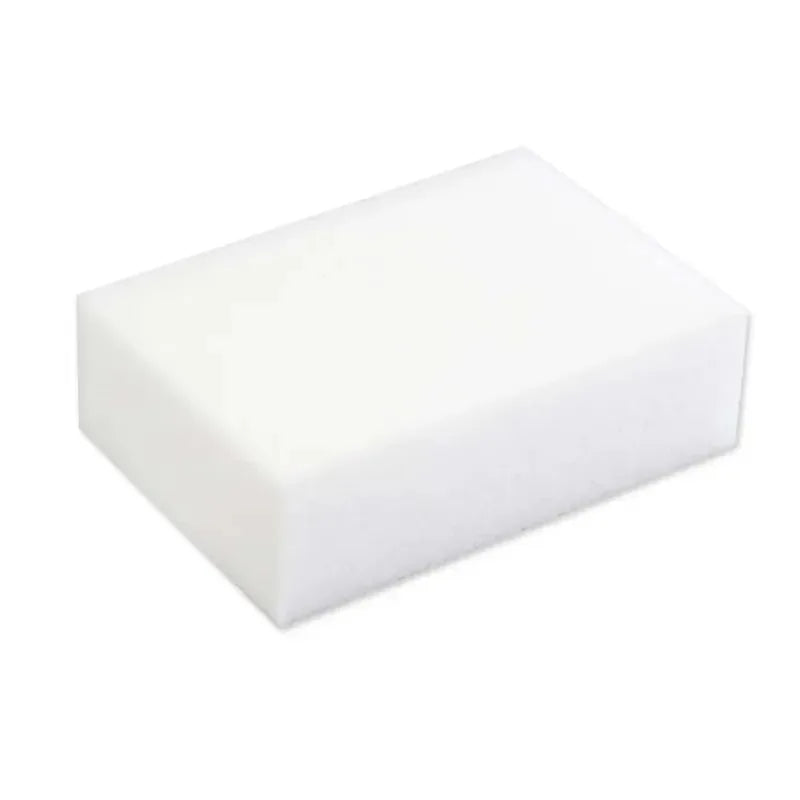 White Melamine Sponge Erasers Pack of 50 - Kitchen, Office, Bathroom Cleaning Accessories