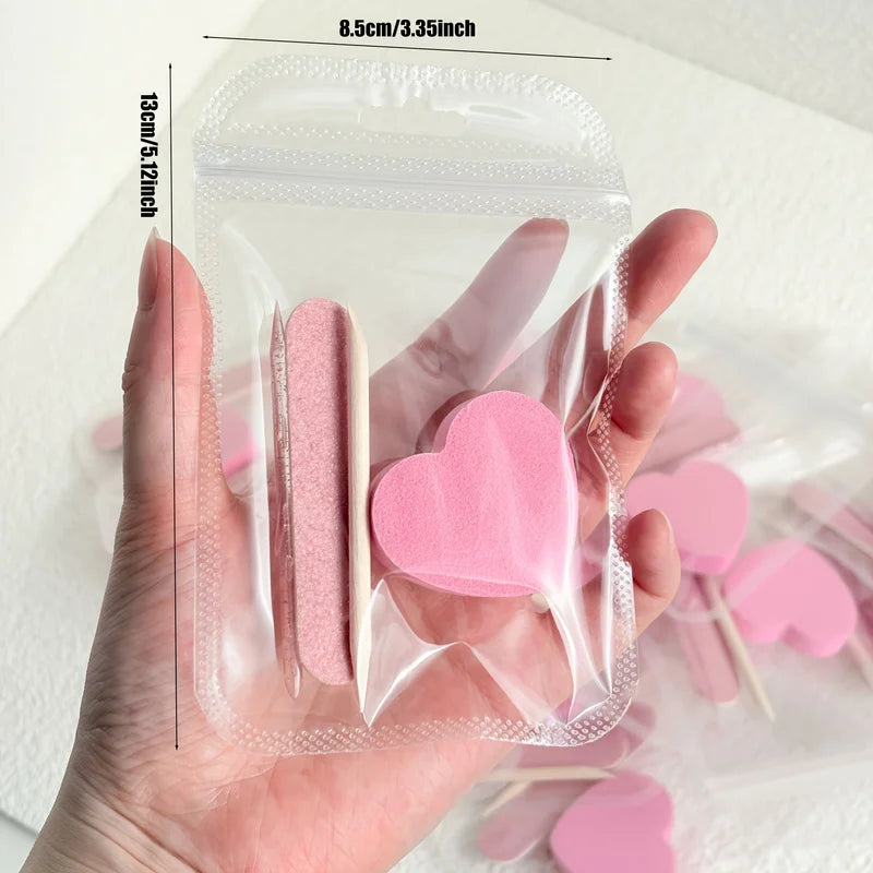 Disposable Nail Manicure Kits 10-15 Set with 4-in-1 Nail Tools, Individually Packaged