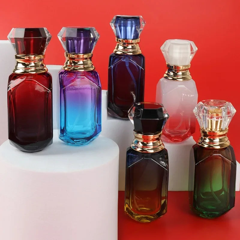 Portable Refillable Perfume Atomizer 30ml Spray Bottle for Travel & Cosmetics