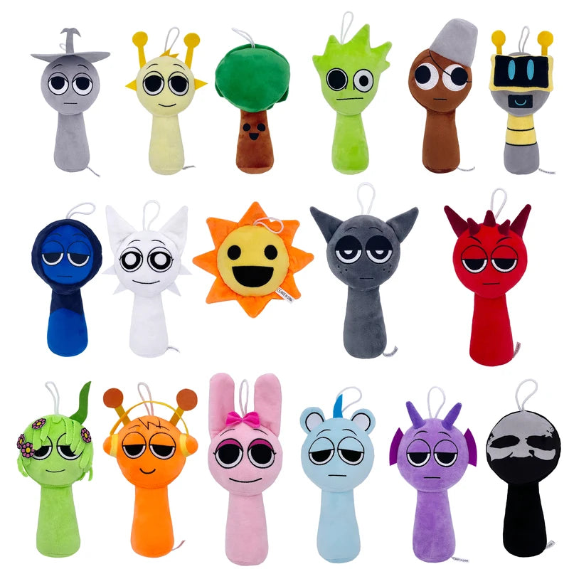 Plush Toy Doll Kids Cartoon Pillow Gift - Multiple Colors 20cm