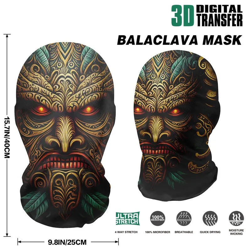 Full Face Skeleton Mask Motorcycle Helmet Headwear Halloween Cosplay Costume