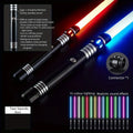 15-Color 2-in-1 Metal Glow Light Saber Toy Sword - Party & Halloween