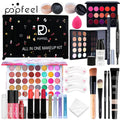 Full Makeup Kit with Eye Shadow Blush Foundation Face Powder Cosmetic Set for Women