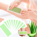 40 Pcs Hair Removal Wax Strips for Face Body Neck Legs - Cold Wax Paper