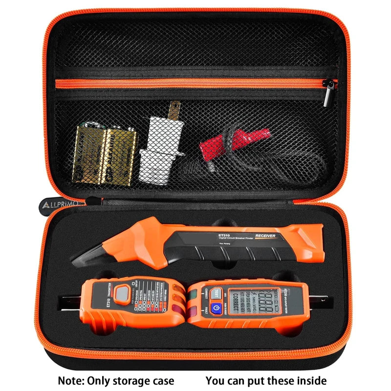 Electrical Tool Storage Case Organizer for Klein Circuit Breaker Finder and GFCI Tester