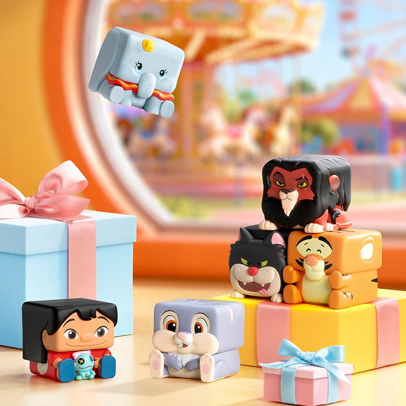 POP MART Disney Classics Action Figures Series 1 Cube Blind Box Toy Collectible