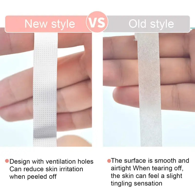 Eyelash Extension Insulating Tape Rolls for Under Eye Pads - Breathable & Lint-Free