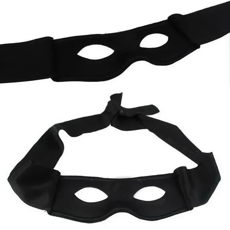 Halloween Zorro Eye Mask Masquerade Costume Party Mask for Men & Kids