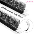 Multilayer False Eyelash Extensions - Natural Fluffy Lash Set with 3 Curl Options