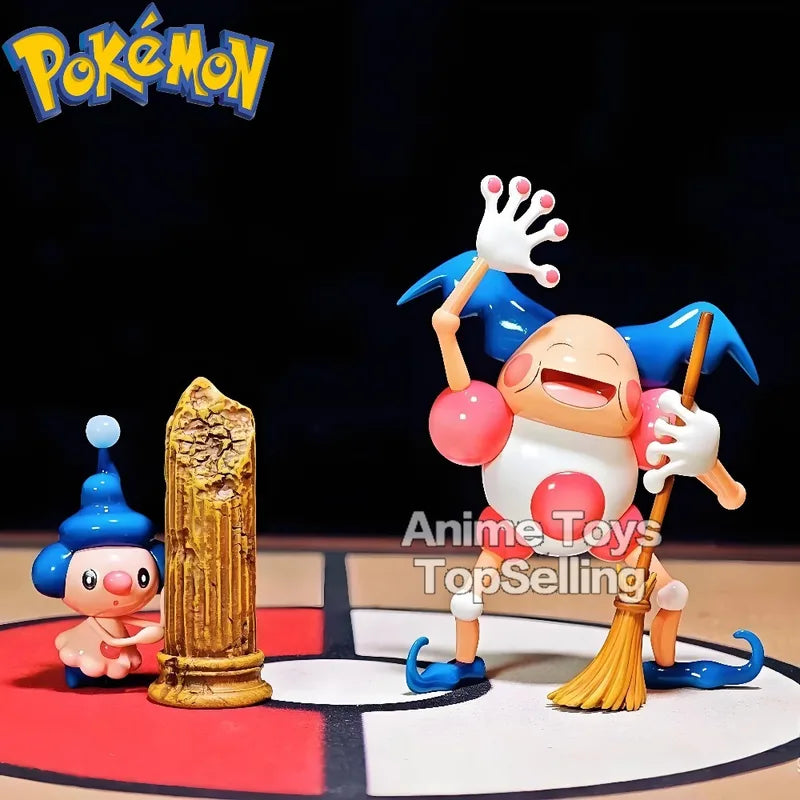 Pokemon Anime Action Figure Mr. Mime PVC Statue Collectible Toy 5-9cm