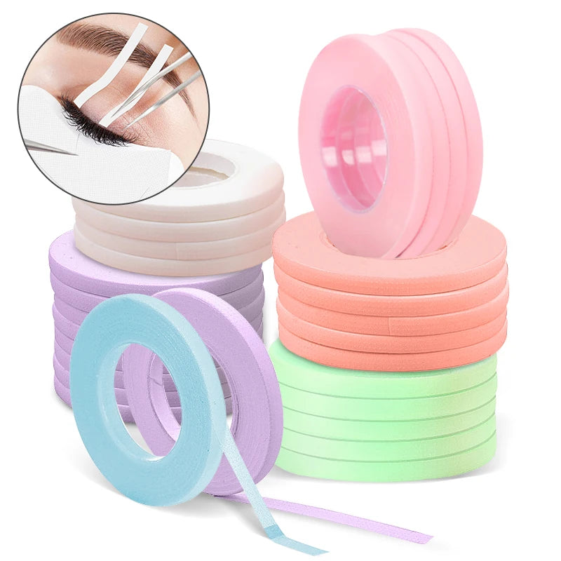 Breathable Eyelash Extension Tape Set for Under Eyes - Micropore Lashes Supplies