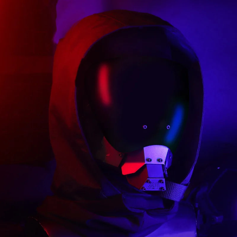 Tactical Full Face Mask Breathable Cosplay Helmet for Halloween and Airsoft