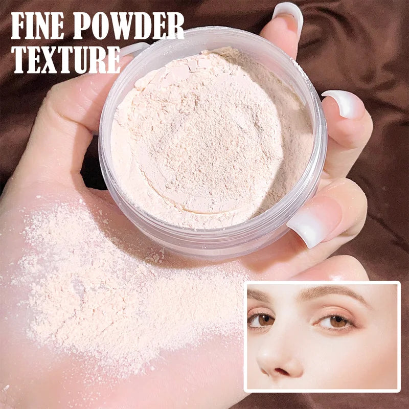 Flawless Light & Transparent Makeup Setting Powder Waterproof Face Powder