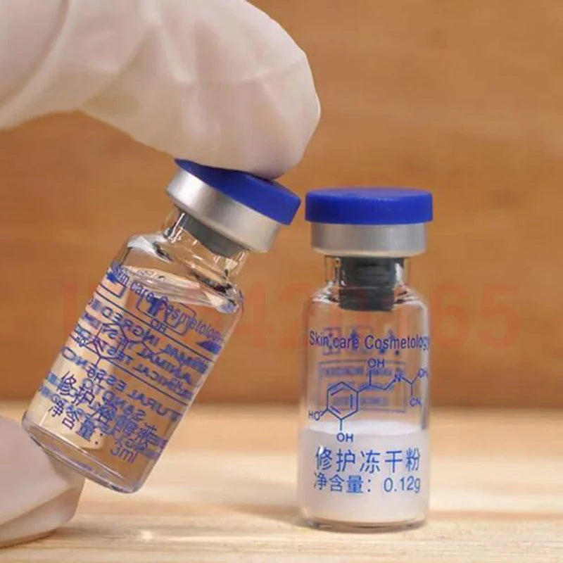 Skin Repair Oligopeptide Powder Ampoule for Acne Scars Sensitive Skin Booster