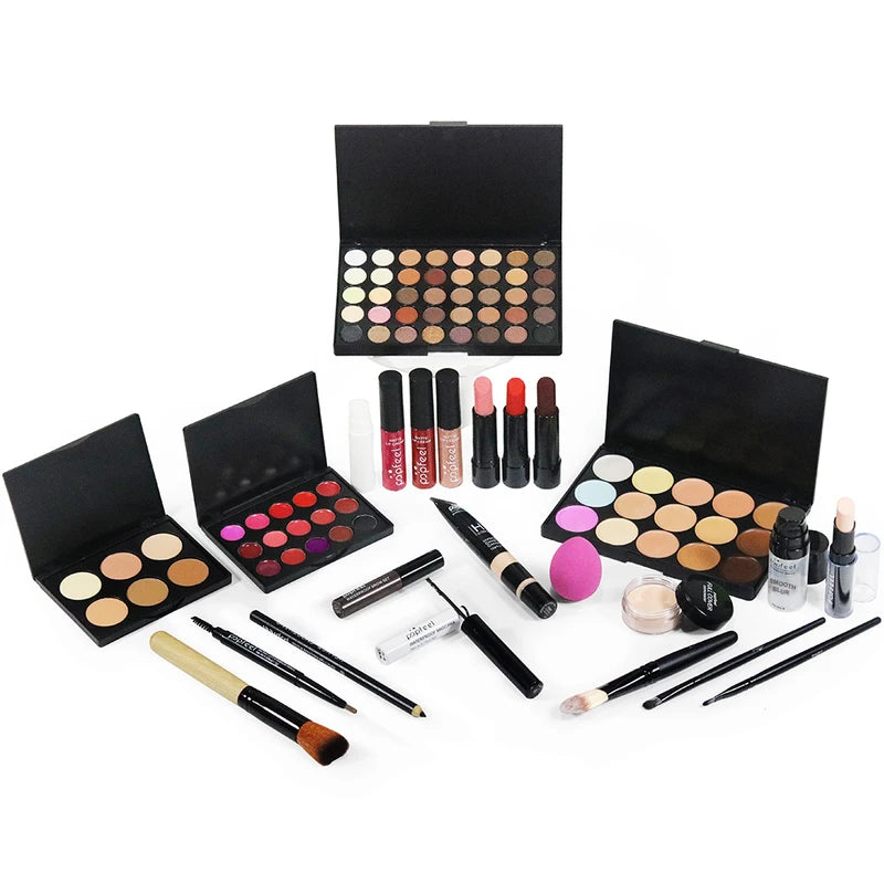 Festival Makeup Set 24-Piece Cosmetic Collection for Gifting & Daily Use