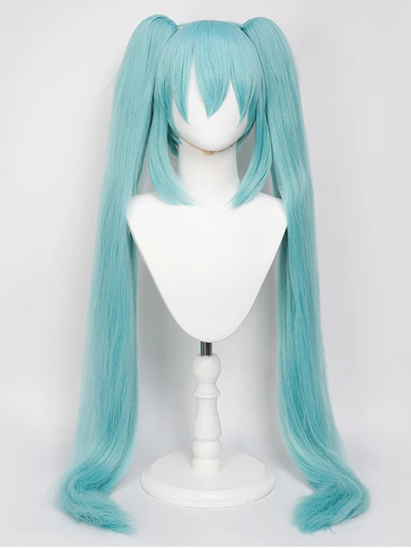 110cm Cosplay Wig for Women with Double Ponytails Halloween & Christmas