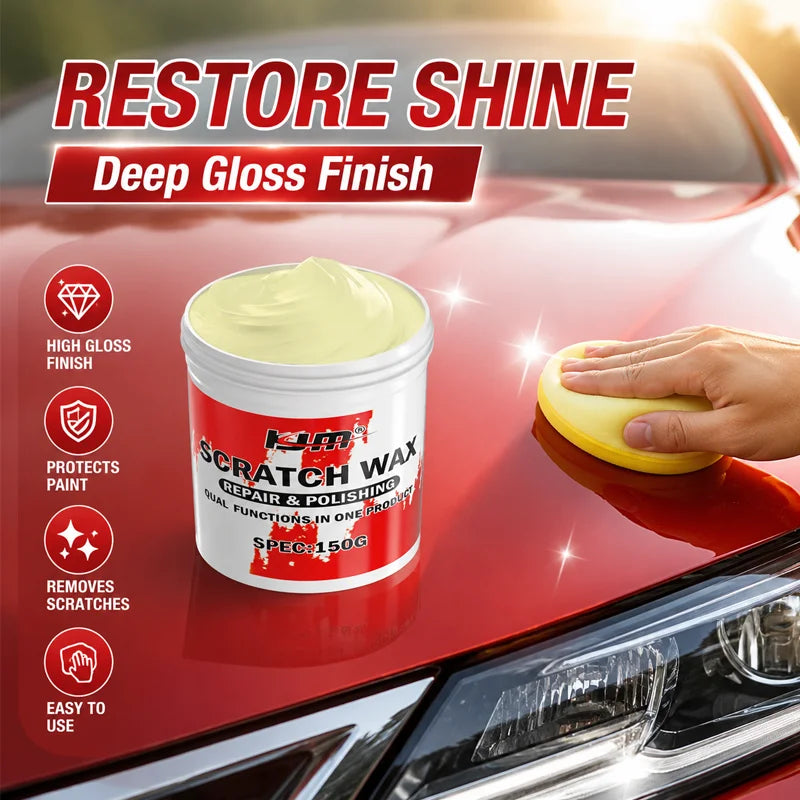 150G Auto Body Scratch Remover Car Paint Repair Wax Polishing Paste Gloss Restorer