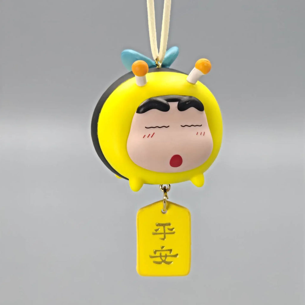 Anime Shin-chan Cos Bee Action Figure PVC Model Toy Collectible Desk Decor