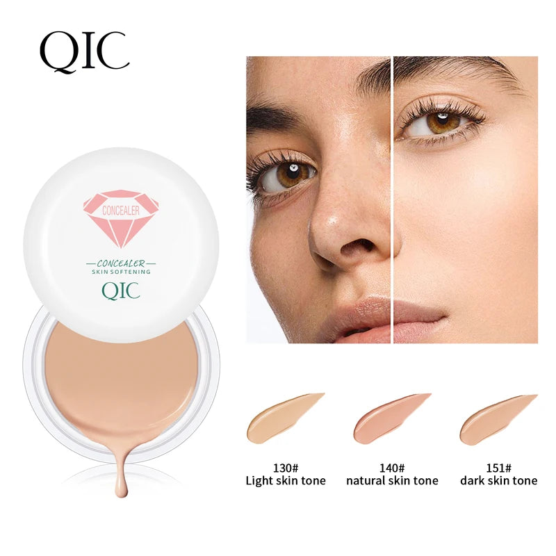 Waterproof & Sweatproof Concealer Cream for Tattoo Coverage - Long-Lasting Natural Finish