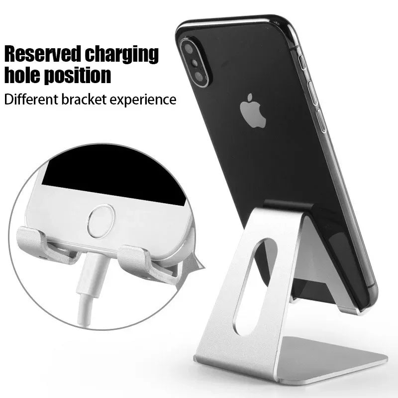 Universal Tablet and Smartphone Desktop Metal & Mobile Phone Stand - Multiple Colors