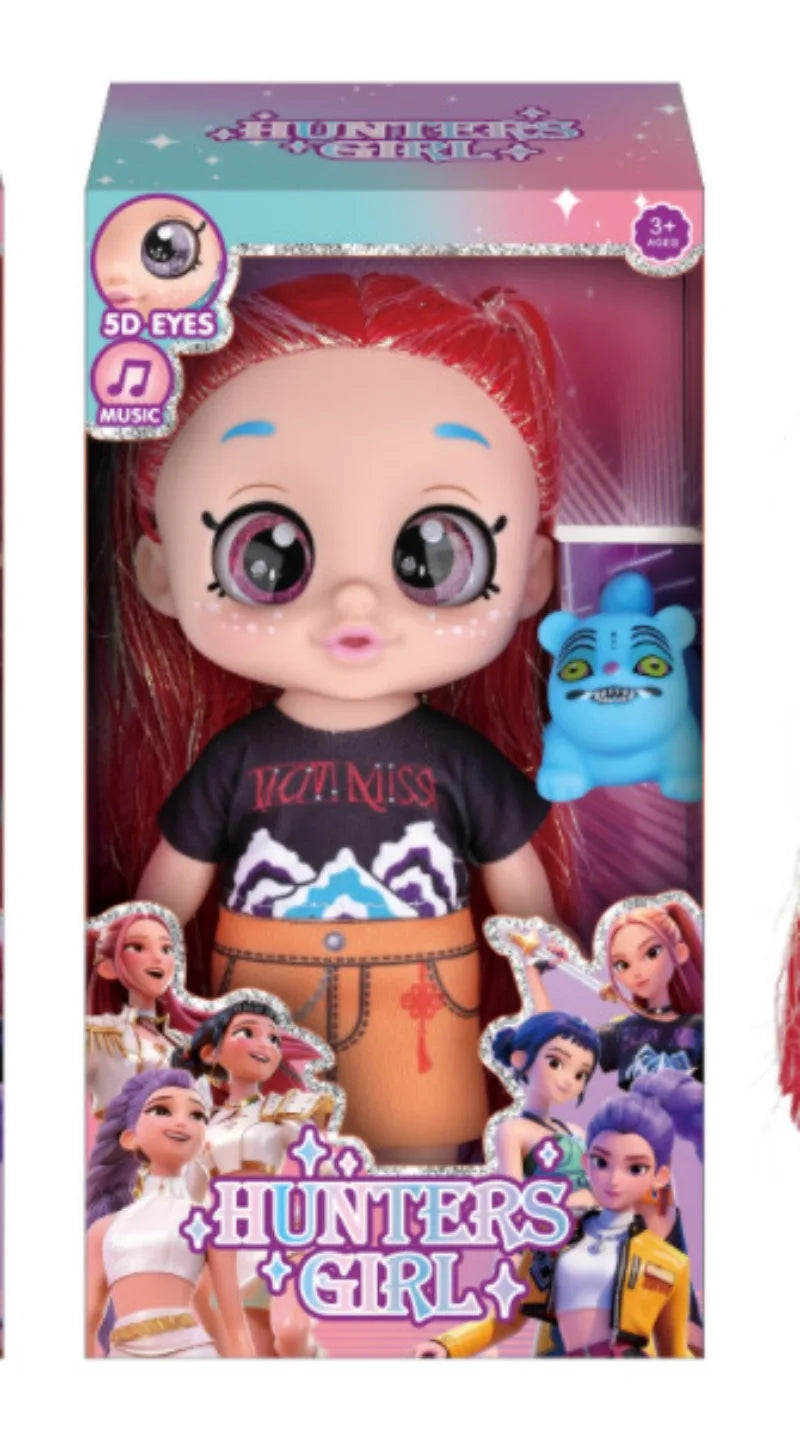 10-Inch K-POP Doll with 5D Eyes Vinyl Music Toy Fan Gift Collectible