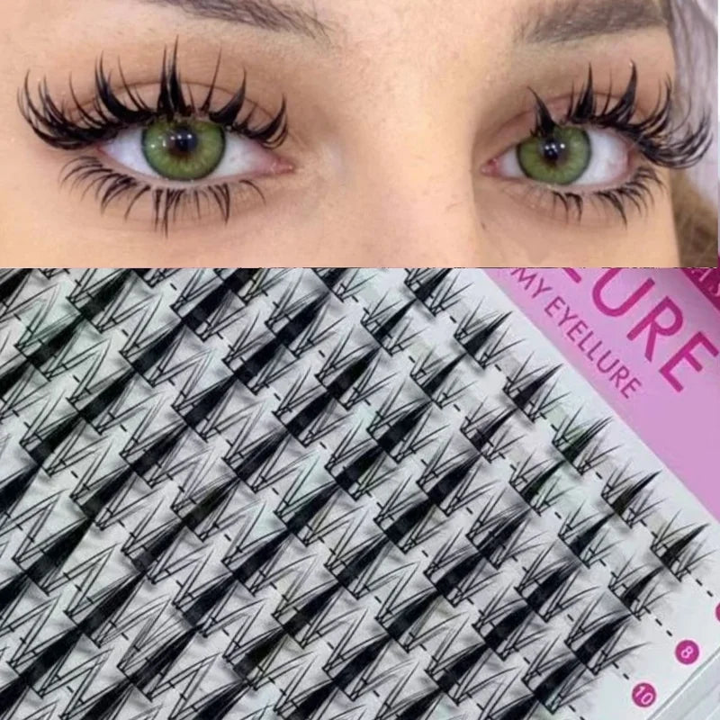 Manga Lash Clusters Kit with Lash Bond and Seal for False Eyelash Extensions