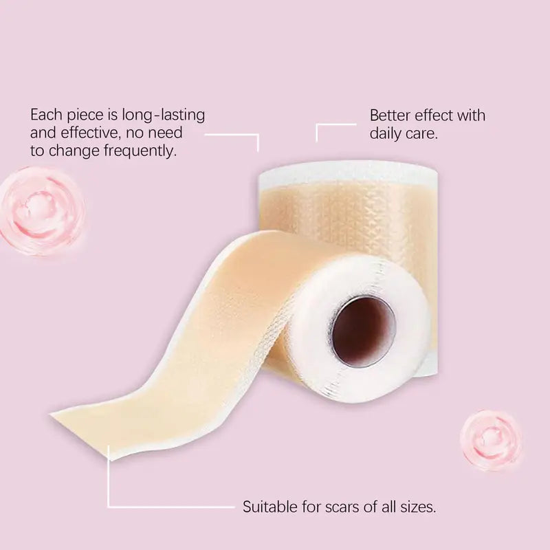 Silicone Scar Repair Tape Roll Waterproof Breathable Painless Scar Sheet