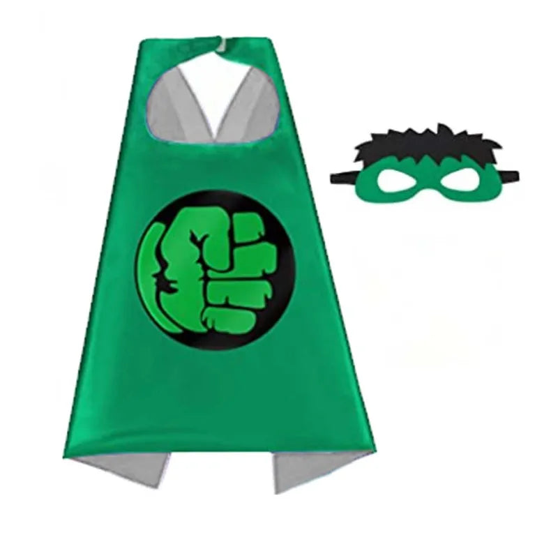 Kids Superhero Capes Set for Halloween Christmas Party Dress Up Cosplay 8-Pack