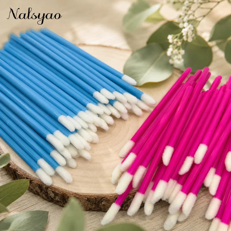 Wholesale 500pcs Disposable Lipstick Lip Brush Applicators Makeup Tools