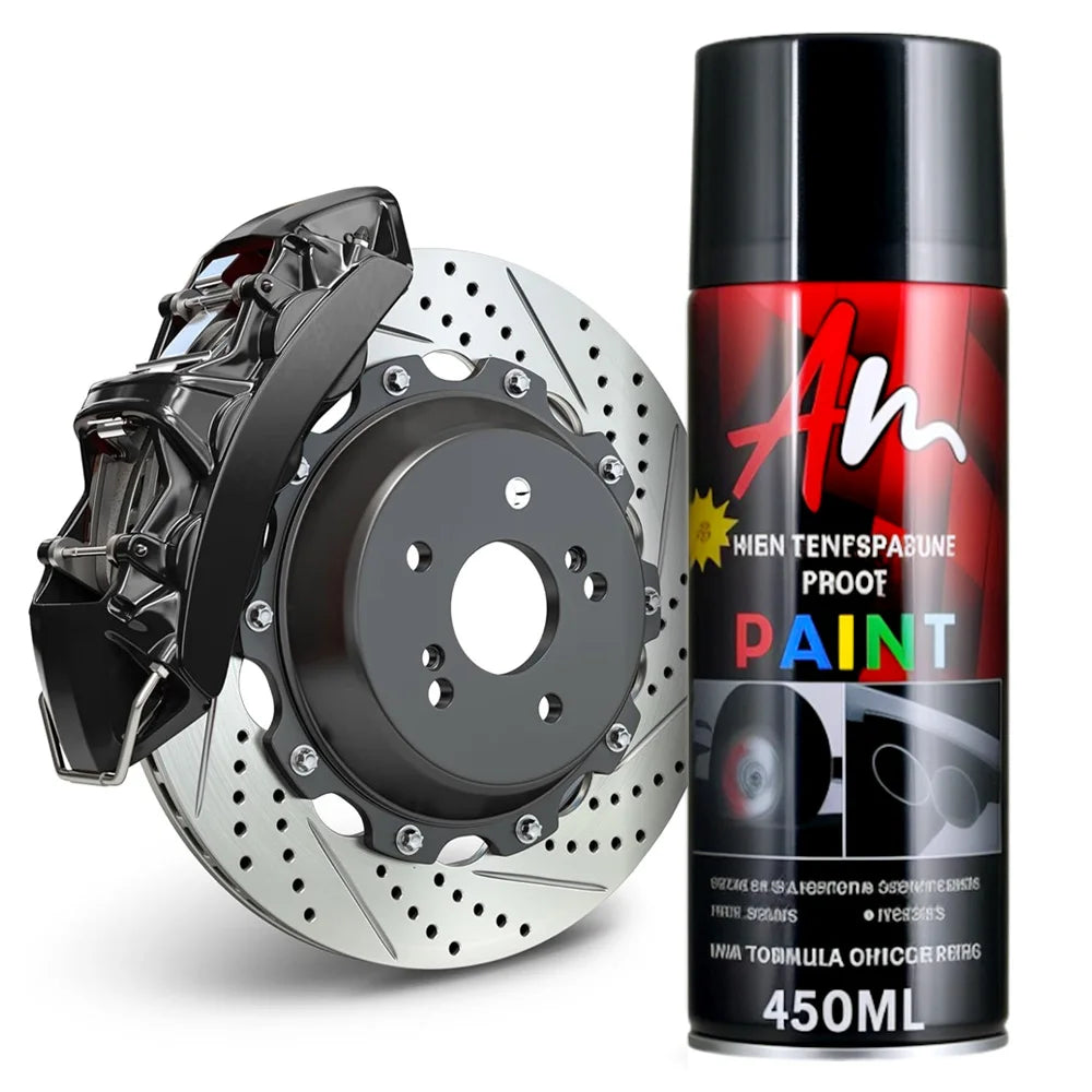 DIY Brake Caliper Paint Spray Can - High Temp Gloss Finish Multiple Colors