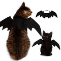 Pet Halloween Bat Wings Costume for Cats and Dogs - Black Cosplay Harness