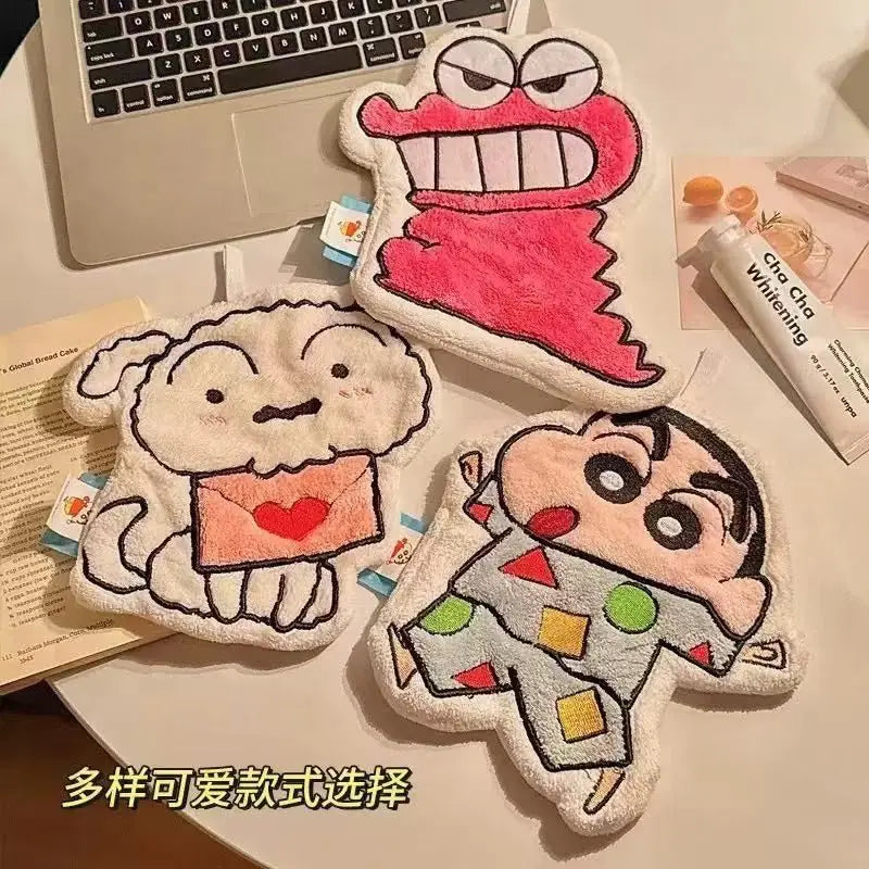 Crayon Shin-chan Cartoon Hand Towel - Super Absorbent Bathroom & Kitchen Towel