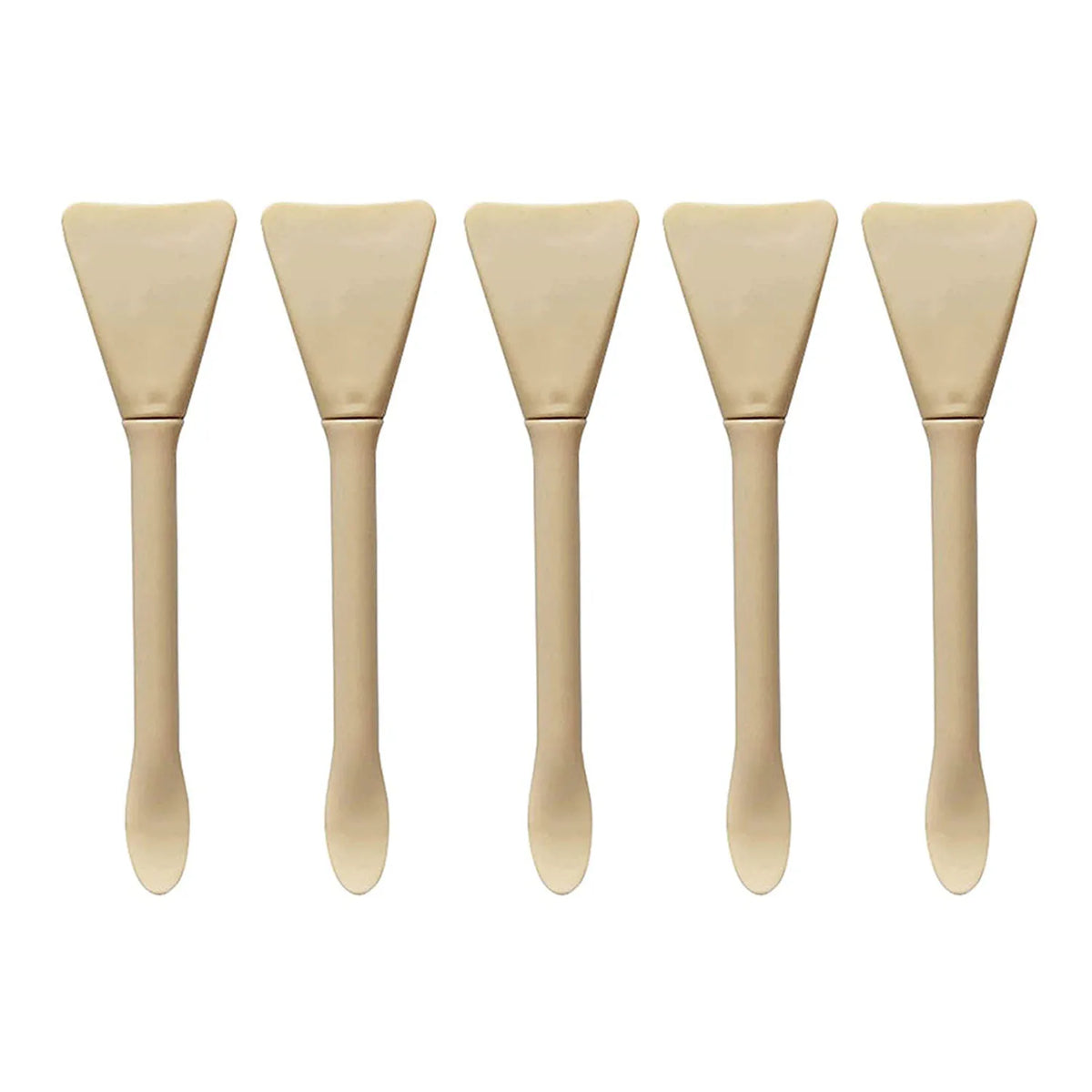 Silicone Face Mask Brush Set - Reusable Makeup Spatulas & Applicators, Soft & Washable, 5-Piece