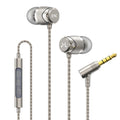 In-Ear Wired Earphones with Microphone Deep Bass Stereo Noise Isolating Sports Headset