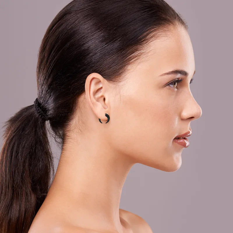 18PCS Acrylic Septum & Ear Stretching Jewelry Kit - U-Shaped Horseshoe Rings