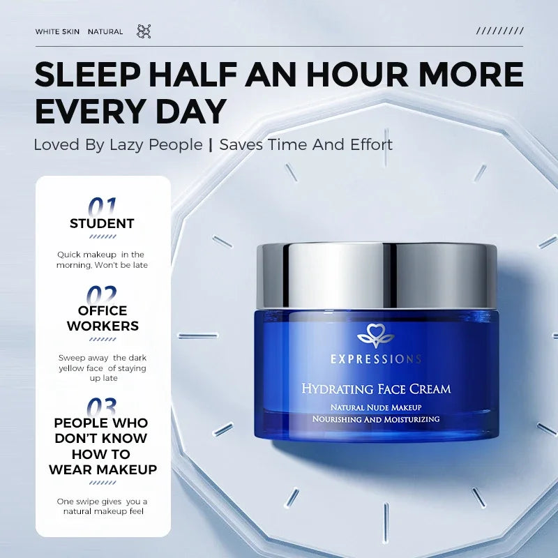 Hydrating Niacinamide Face Cream - Brightening, Long-Lasting Moisturizer