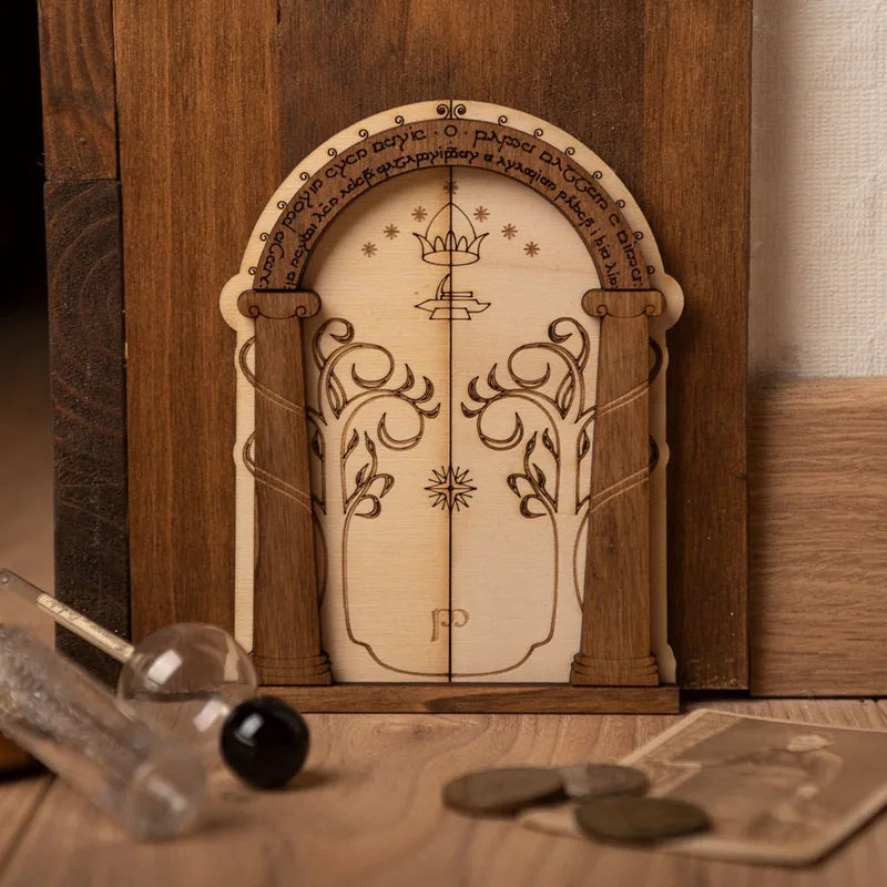 Miniature Fairy Doors for Trees Outdoor Garden Decor - Wood Fairy Garden Accessories