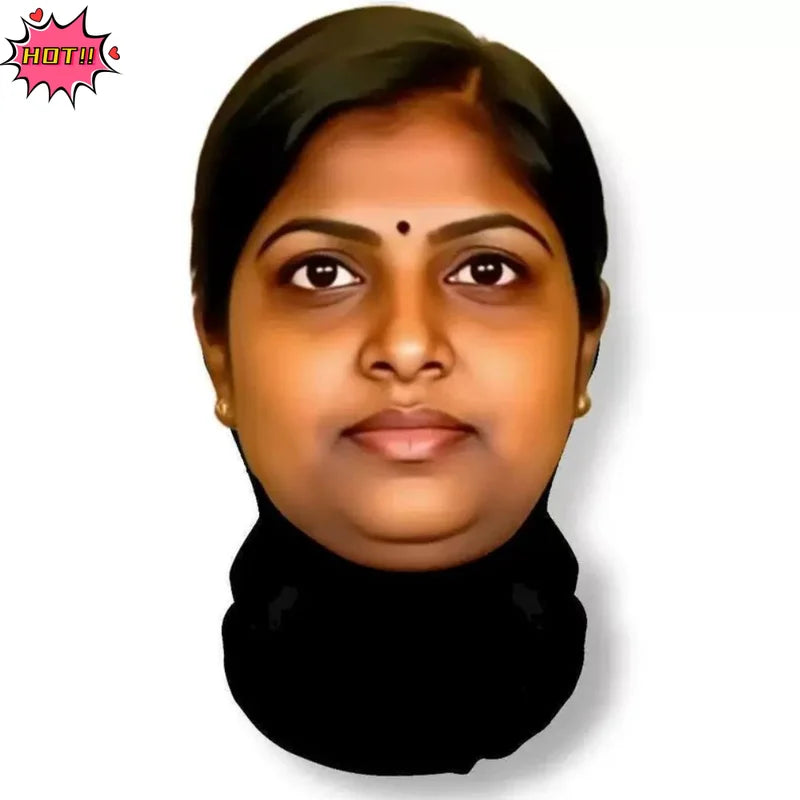 Funny Indian-Style Mask - Novelty Cosplay Face Mask for Party & Outdoor Activities