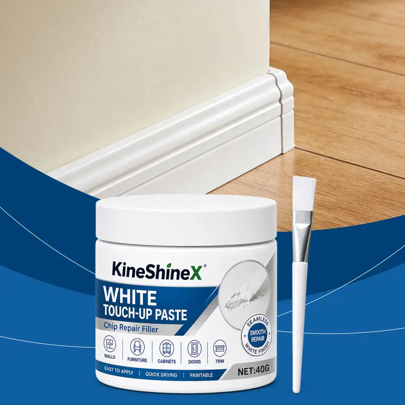 Furniture Touch-Up Paste Kit with Brush for Scratch and Dent Repair - Multiple Colors