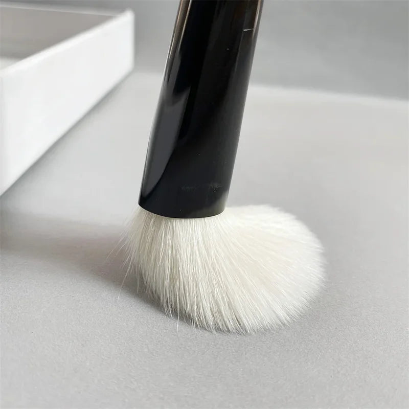 Angled Face Contour Brush for Highlighting & Blush - Soft Sturdy Makeup Tool