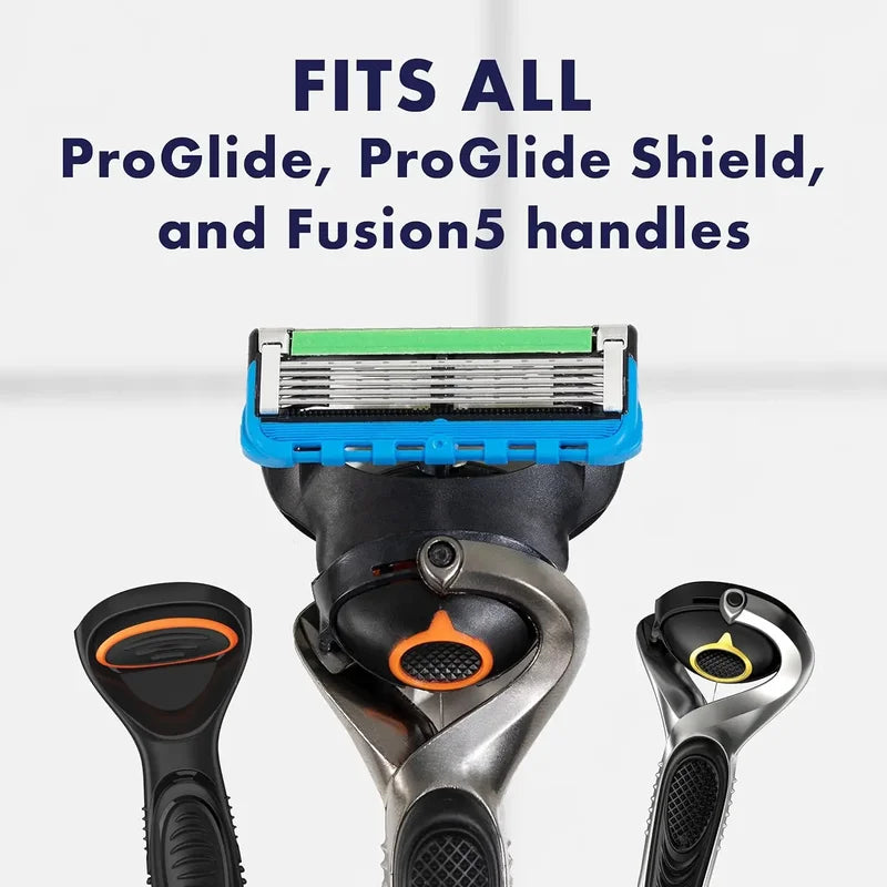 Gillette Fusion Razor Blade Refills for Safety Razors - Comfort & Cooling US