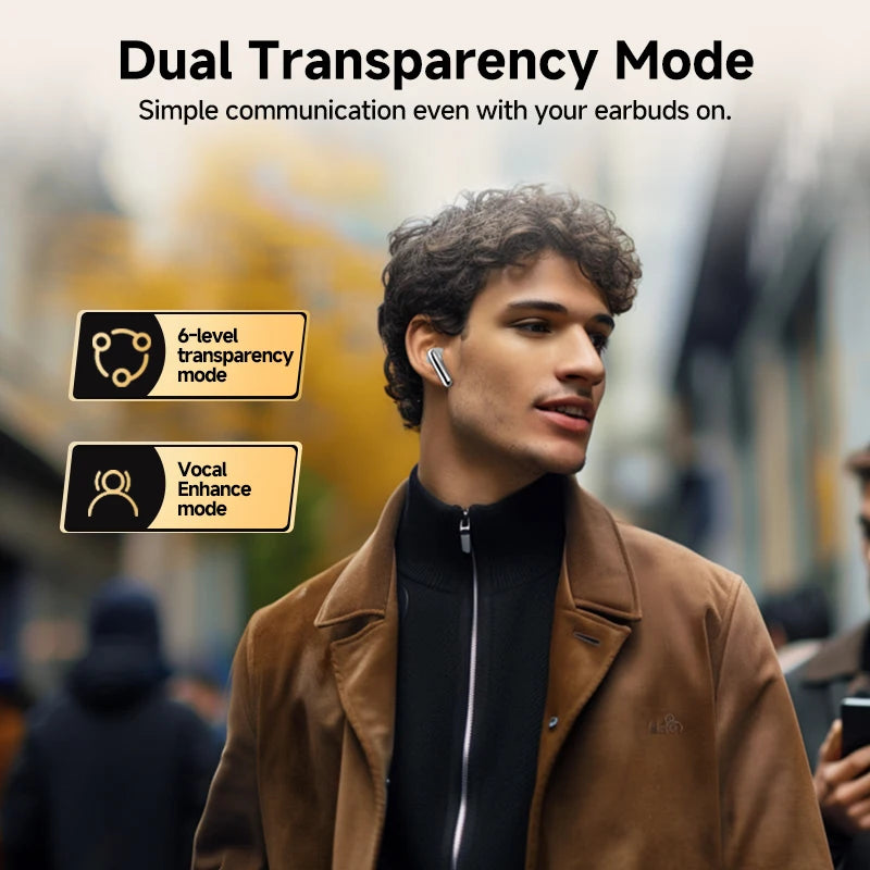 Wireless Bluetooth Earphones with Active Noise Cancelling and Hi-Res Audio