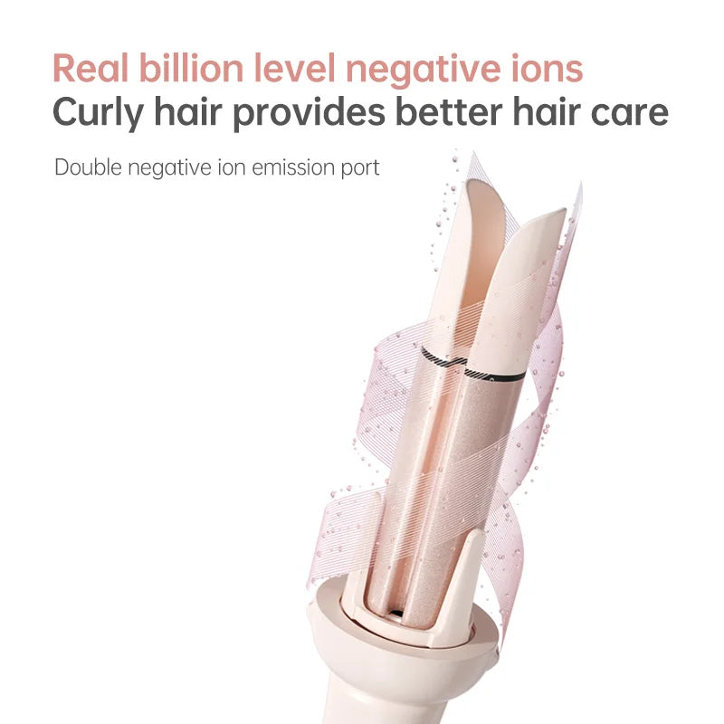 Automatic Hair Curler with Negative Ion Ceramic Barrel - Large Wave Perm, Multiple Sizes