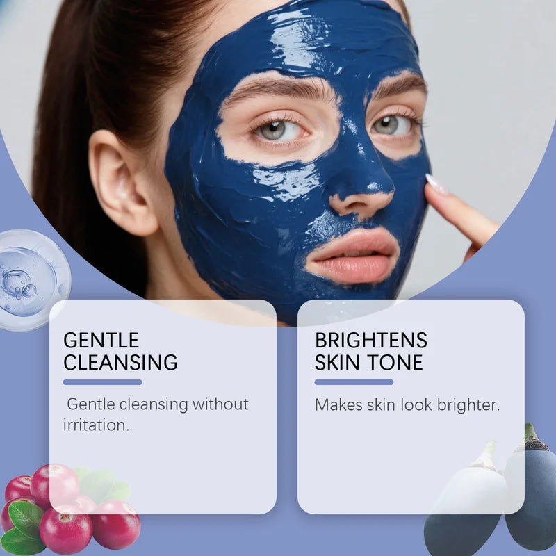 Brightening Hydrating Facial Mask Powder for Deep Cleansing & Skin Radiance
