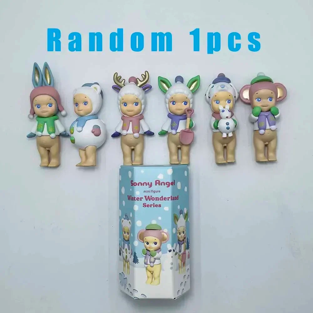 Mini Anime Figures Blind Box - Winter Wonderland Series Christmas Birthday Gift