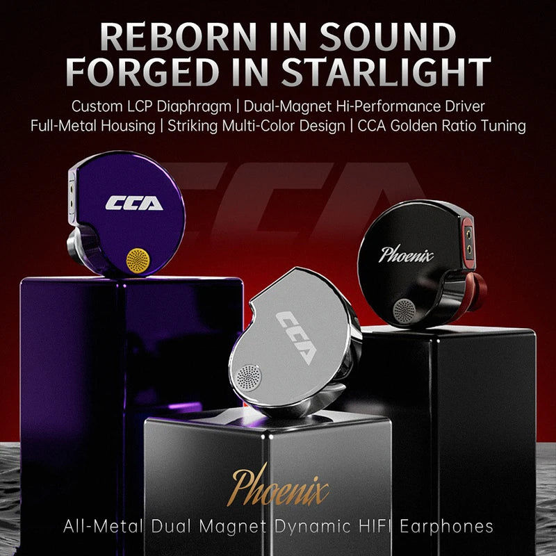 Dual Magnetic In-Ear Earphones with Hi-Fi Sound for Gaming & Music