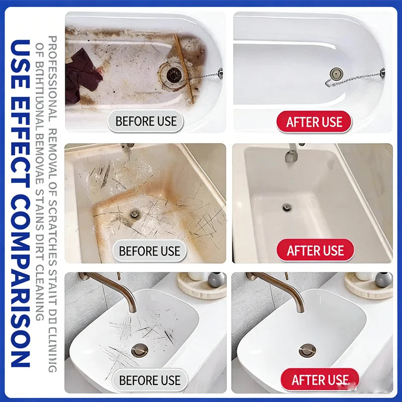 Ceramic Scratch Repair Wax for Bathtubs, Toilets & Sinks - Stain & Scratch Remover