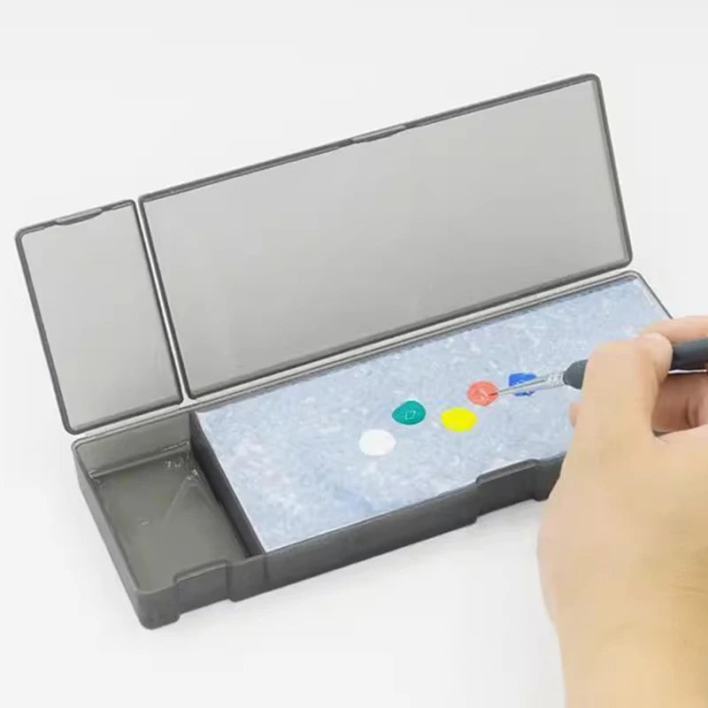 Portable Water-Based Paint Palette for Miniature & Hobby Painting